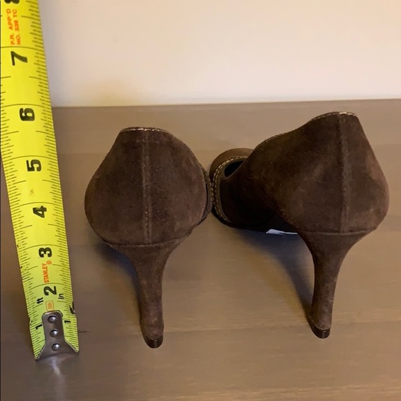 Zara Brown Suede Mary Janes - Women’s Size 7 - Picture 4 of 4